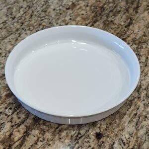 Corning French White F-3-B 10.5" Round Quiche Pie Baking Dish